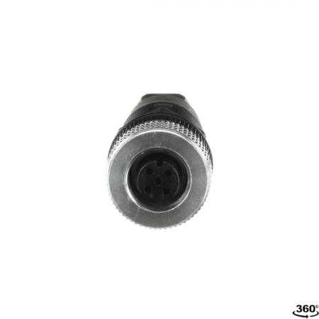 ABB M12-C01 M12-Buchsenstecker 5-polig mit Schraubanschluss, Kabeldurchmesser 2.5 ... 6.5 mm
