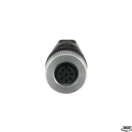 ABB M12-C03 M12-Buchsenstecker 8-polig mit Schraubanschluss, Kabeldurchmesser 2.5 ... 6.5 mm