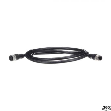 ABB M12-C134 M12-Kabel 1 m, geschirmt gerade, 8 x 0.34 mm² und Abschirmung und M12-Stiftstecker