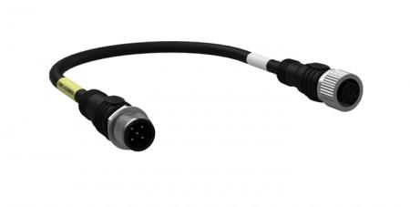 ABB M12-CT0214 M12-Transferkabel, geschirmt 8-polig auf 5-polig