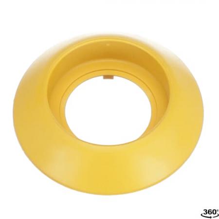 ABB Surround for Inca Frontring, gelb für Not-Halt-Taster