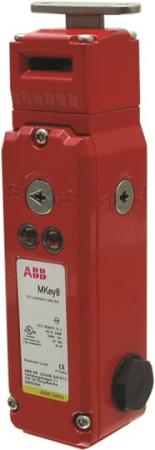 ABB MKey8 24VDC Sicherheitsschalter, Standardbetätiger, 24 V DC, Personenschutz Zuhaltekraft 2.000 N