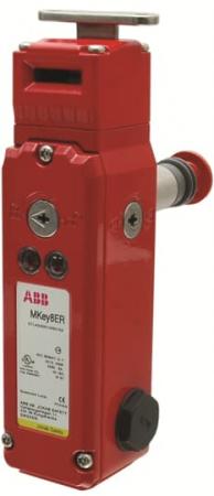 ABB MKey8ER 24VDC Sicherheitsschalter, Standardbet., 24 V DC, Personenschutz, Fluchtentsperrung Zuhaltekraft 2.000 N