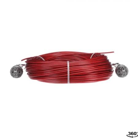 ABB 100m Wire kit SS Seilzugset aus Edelstahl 100 m Seil, 37 x Augenschrauben 2 x Spanner / Greifer 1 x Inbusschlüssel