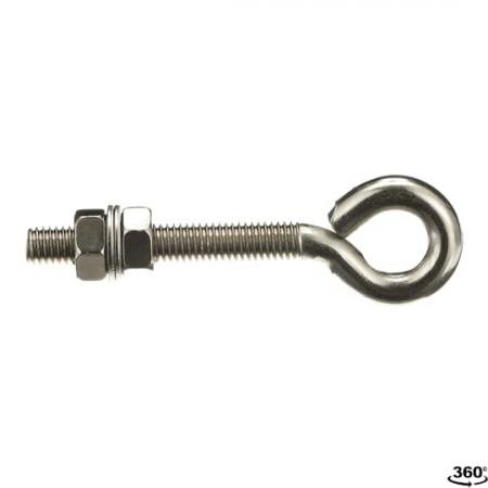 ABB Eyebolt M8x1.25 Galv Augenschraube, verzinkt M8 x 1.25, Montage Kit
