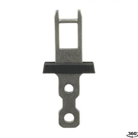 ABB MKey Key 3 Flacher Betätiger für alle MKey-Typen Material: Edelstahl mit Kunststoffkragen
