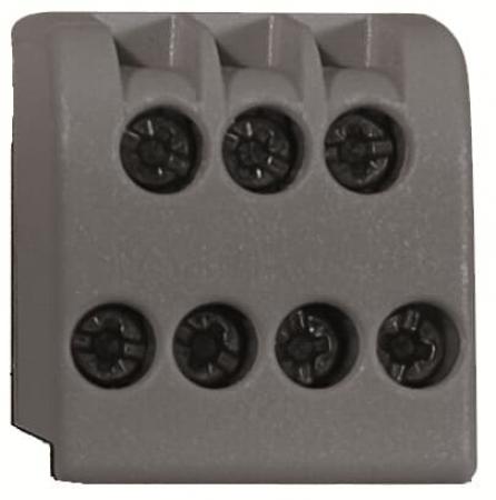 ABB Contact block 7 grey Anschlussblock 7-polig grau