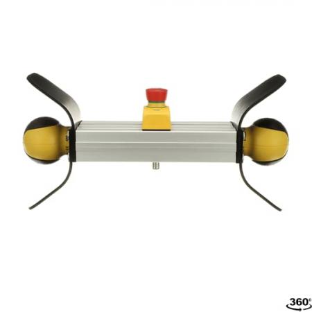 ABB JSTD25K Mobile 2-Handbedieneinheit ortsveränderlich, mit 2 Safeballs, 8-poliger M12-Anschluss, mit Not-Halt und doppelten Schutzblechen