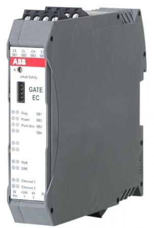 ABB GATE-EC Pluto-Gateway EtherCAT Gateway EtherCAT bidirektionale Datenübertragung zwischen PLUTO und EtherCAT