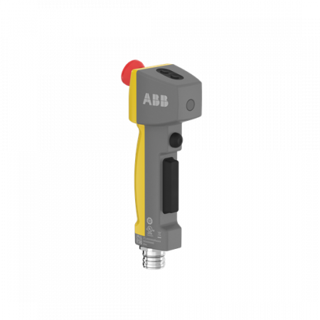 ABB HD5-S-111 Zustimmgerät Zusatztaste Front, Top 1, Top 2, Not-Halt, LED rot, grün, HomePosition, Vibration Anschluss M23, 19-polig