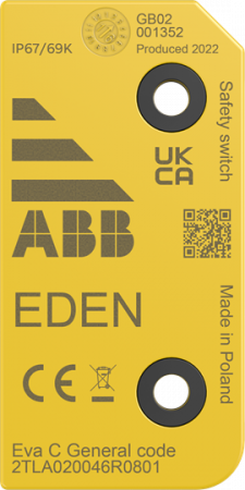 ABB Eva C General code Betätiger für Adam Standardcodierung - coated