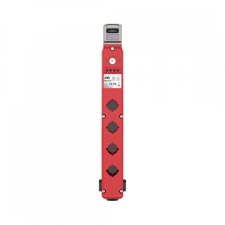 ABB MKey10RFER Die-ca M20 Sicherheitsschalter RFID, Druckg., M20 4 Taster, Hinter Fluchtentriegelung-Griff