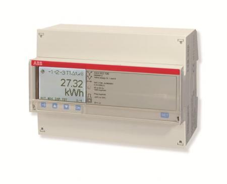 ABB A44 552-110 Messwandlerzähler, RS485 „Platin“, 3 Phasen, Wandleranschluss 6A, bis 690 V AC ohne Spannungswandler