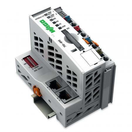 WAGO 750-890/025-000 Controller Modbus TCP 4. Generation 2 x ETHERNET