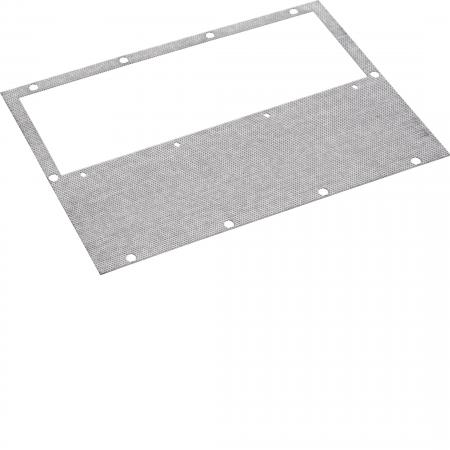 Hager Kombiflansch Lochblech 1mm IP40 298x200