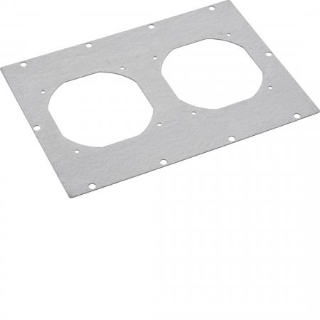 Hager Flansch für Filterlüfter IP40 298x200