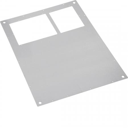 Hager Deckblech mit Einführung IP40 600x800