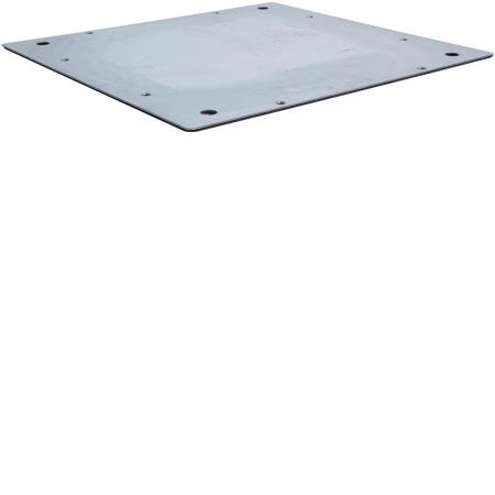 Hager Deckblech geschlossen IP41 350x400 verz.