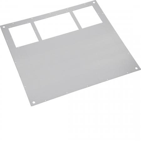 Hager Deckblech mit Einführung IP40 1000x400