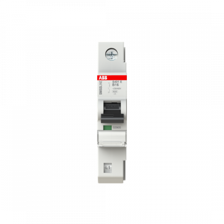 ABB S401E-B16 Sicherungsautomat B-Char., 16 A, 6 kA, 1P, steckbar