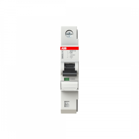 ABB S401E-C8 Sicherungsautomat C-Char., 8 A, 6 kA, 1P, steckbar