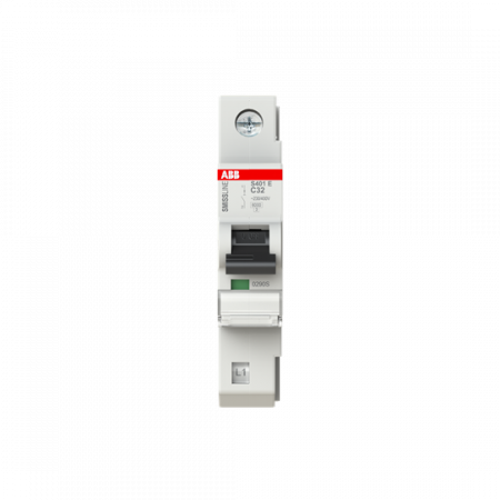 ABB S401E-C32 Sicherungsautomat C-Char., 32 A, 6 kA, 1P, steckbar