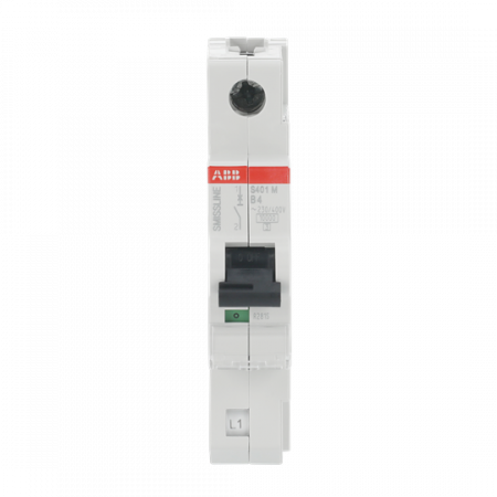 ABB S401M-B4 Sicherungsautomat B-Char., 4 A, 10 kA, 1P, steckbar
