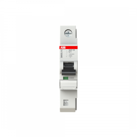 ABB S401M-C1 Sicherungsautomat C-Char., 1 A, 10 kA, 1P, steckbar