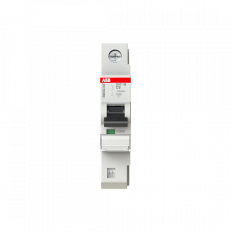 ABB S401M-C8 Sicherungsautomat C-Char., 8 A, 10 kA, 1P, steckbar
