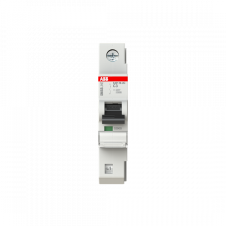 ABB S401M-UCC3 Sicherungsautomat C, 3 A, 125 V DC, 1P, 10 kA