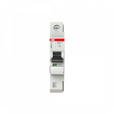ABB S401M-UCC10 Sicherungsautomat C, 10 A, 125 V DC, 1P, 10 kA
