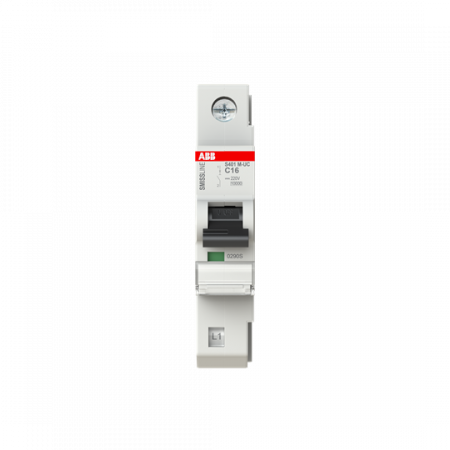 ABB S401M-UCC16 Sicherungsautomat C, 16 A, 125 V DC, 1P, 10 kA
