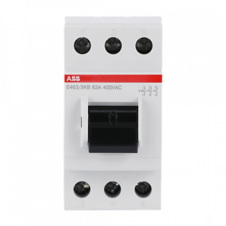 ABB E463/3KB Hauptschalter 3 Schließer, 63 A, 400 V AC