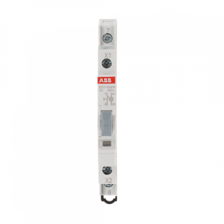 ABB E217-16-01B Leuchttaster Weiss 16 A, 1 Öffner, 250 V AC mit LED 115-250 V AC