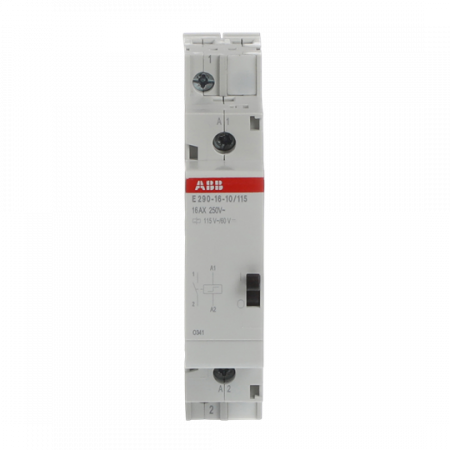 ABB E290-16-10/115 Stromstoßschalter Spule 115 V AC/60 V DC, 16 A, 1 Schließer