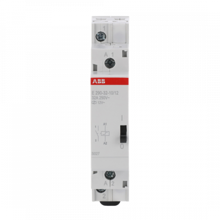 ABB E290-32-10/12 Stromstoßschalter Spule 12 V AC, 32 A, 1 Schließer