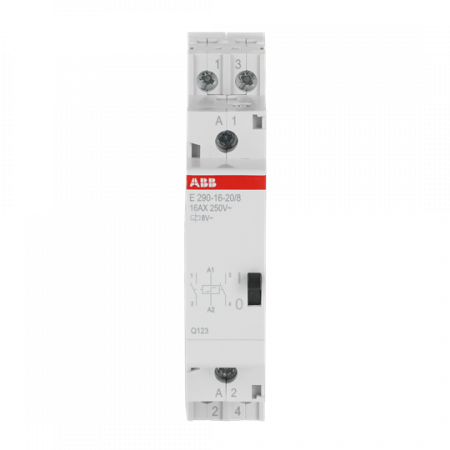 ABB E290-16-20/8 Stromstoßschalter Spule 8 V AC, 16 A, 2 Schließer
