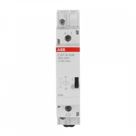 ABB E297-16-10/48 Installationsrelais Spule 48 V AC/48 V DC, 16 A, 1 Schließer