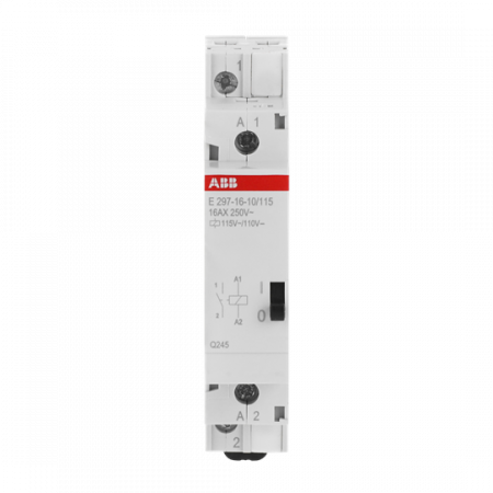 ABB E297-16-10/115 Installationsrelais Spule 115 V AC/110 V DC, 16 A, 1 Schließer