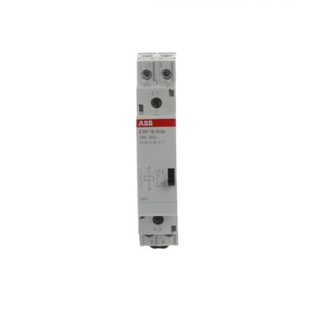 ABB E297-16-11/24 Installationsrelais Spule 24 V AC/24 V DC, 16 A, 1 Öffner + 1 Schließer Nicht zur Ansteuerung über SPS geeignet
