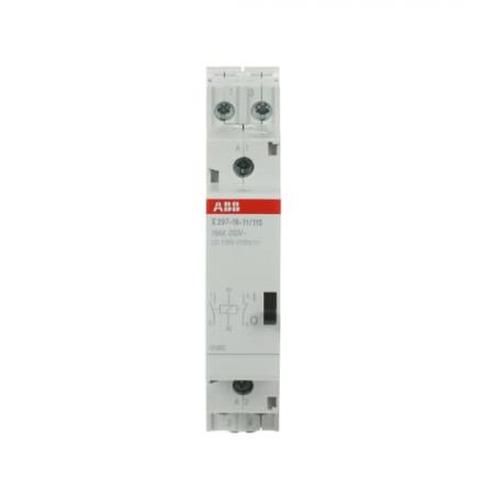 ABB E297-16-11/115 Installationsrelais 115 V AC/110 V DC, 16 A, 1 Öffner + 1 Schließer