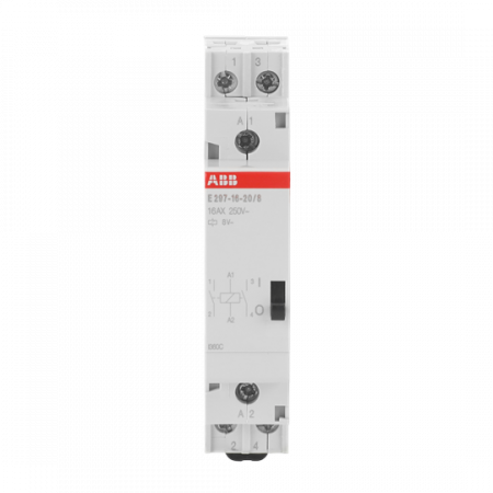 ABB E297-16-20/8 Installationsrelais Spule 8 V AC, 16 A, 2 Schließer