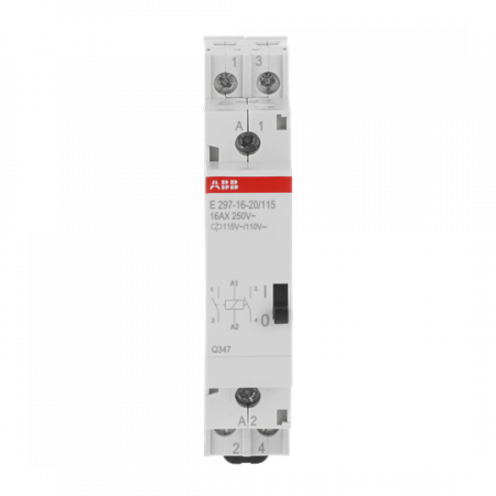 ABB E297-16-20/115 Installationsrelais Spule 115 V AC/110 V DC, 16 A, 2 Schließer