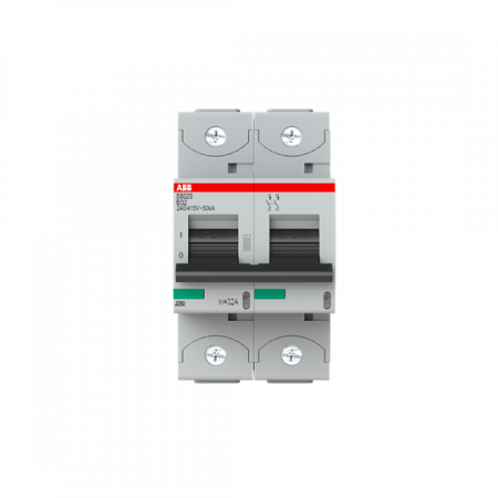 ABB S802S-B32 Hochleist.-Sicherungsautomat, 32A, B, 400 V AC=Icu 50kA, 690 V AC=Icu6kA, 2P