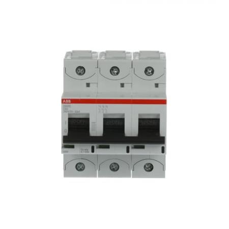 ABB S803S-C63 Hochleist.-Sicherungsautomat, 63A, C, 400 V AC=Icu 50kA, 690 V AC=Icu6kA, 3P