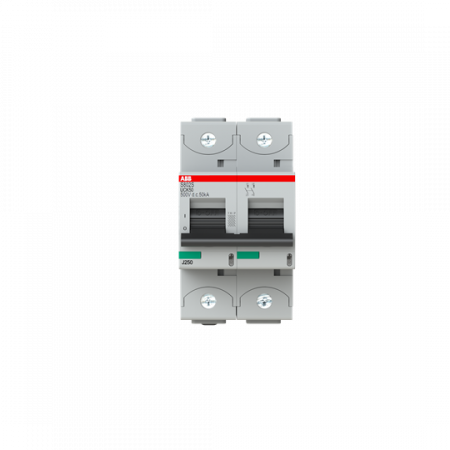 ABB S802S-UCK50 Hochleistungs-Sicherungsautomat, 50A, K, 500VDC=Icu 50kA, 2P