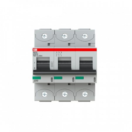 ABB S803S-UCK32 Hochlei.-Sicherungsautomat, 32A, K, 750VDC=Icu 50kA, 3P