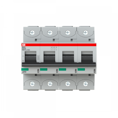 ABB S804S-UCK32 Hochlei.-Sicherungsautomat, 32A, K, 1000VDC=Icu 50kA, 4P