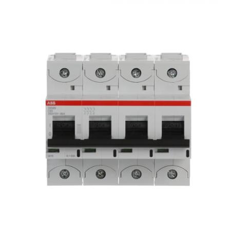 ABB S804N-C63 Hochleist.-Sicherungsautomat, 63A, C, 400 V AC=Icu 36kA, 690 V AC=Icu 4, 5kA,