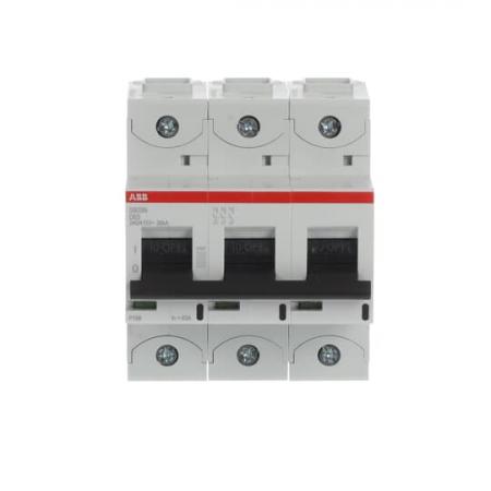 ABB S803N-D63 Hochleist.-Sicherungsautomat, 63A, D, 400 V AC=Icu 36kA, 690 V AC=Icu 4, 5kA,